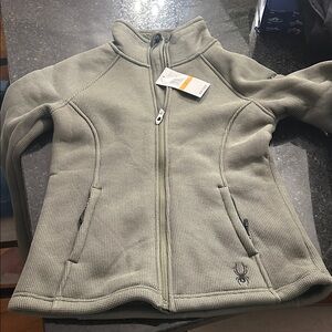 Spider Green Full-Zip Jacket